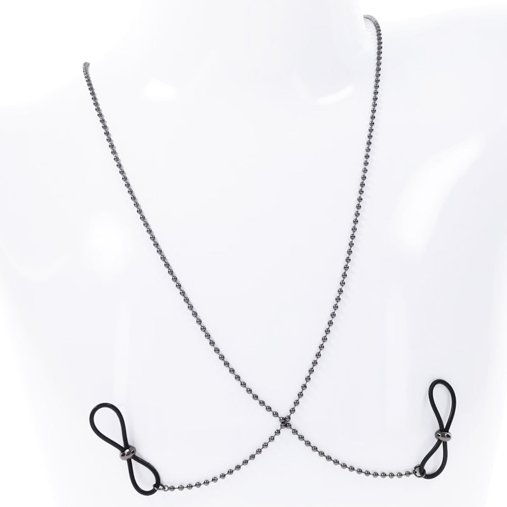 Ex's & Oh's Body Jewelry with Nipple Ties Bondage and Fetish > Tools & Accessories - Tophatter Daily Deals